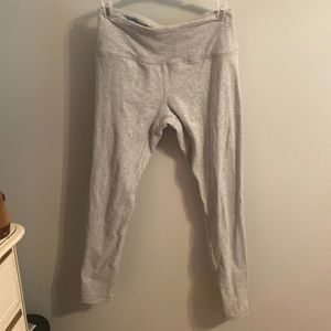 Kyodan Heathered Gray Full Length Athletic Leggings
